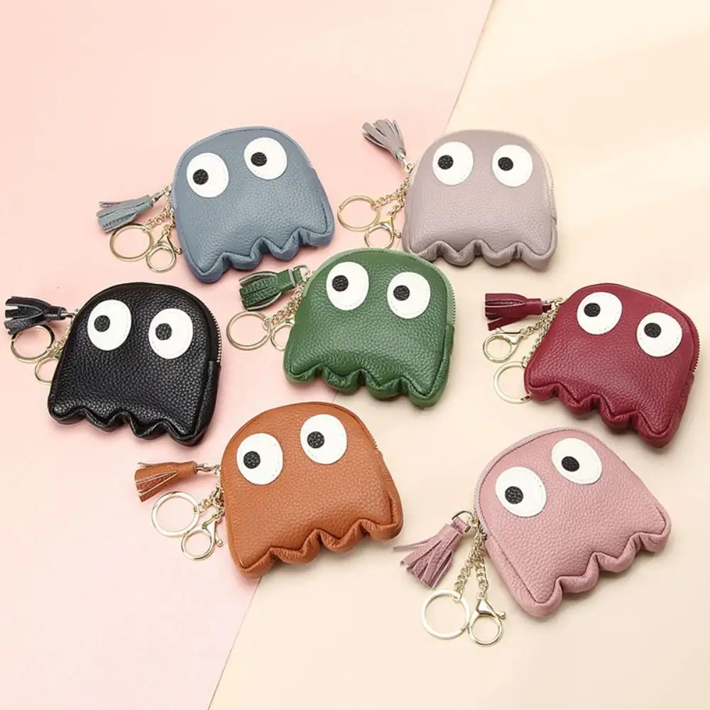 

Pouch Big Eyes Coin Purse Cartoon Cute Mini Wallet Fashion Multifunctional PU Organizer Women