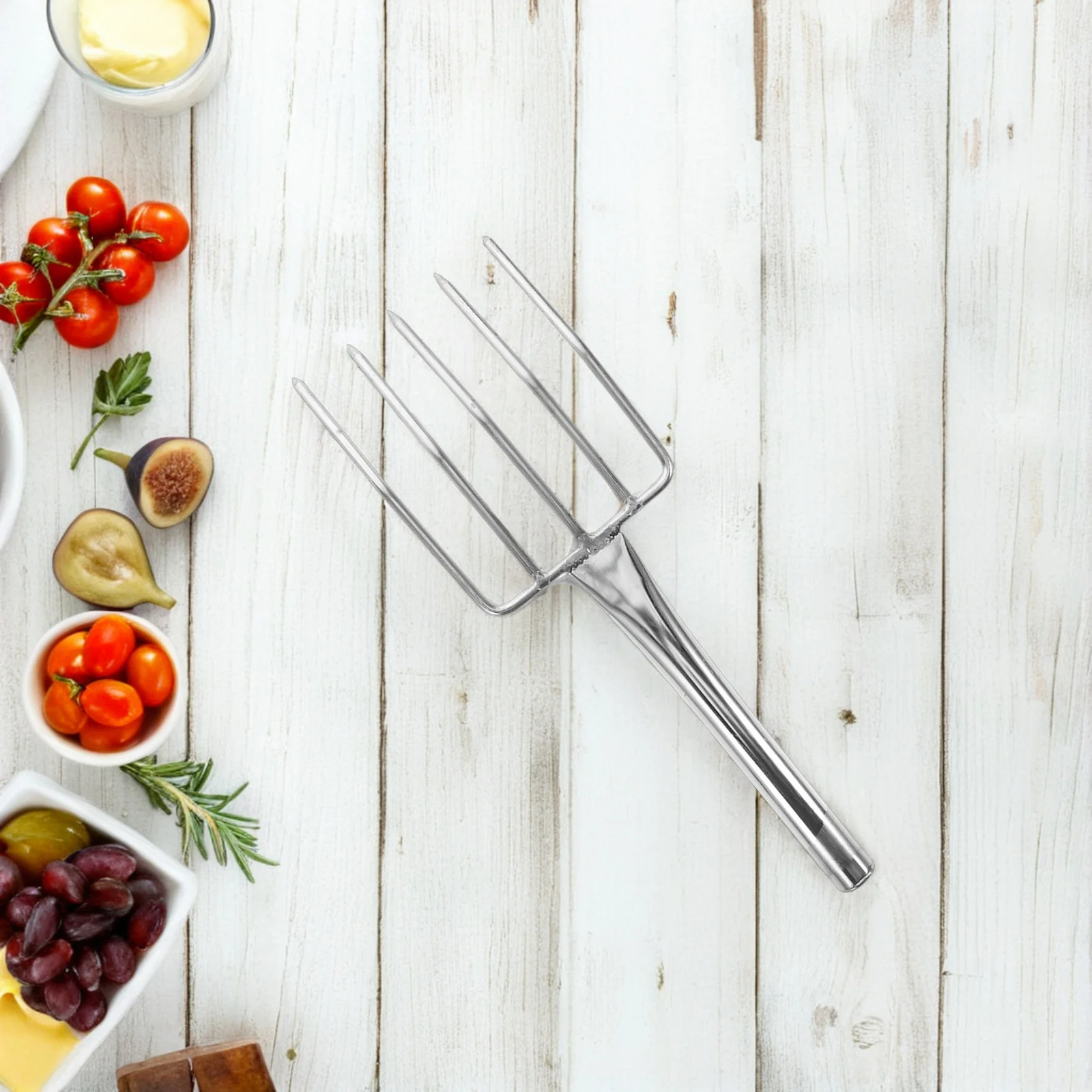 

Efficient Bean Sprout Fork in Premium Stainless Steel Heavy Duty Yet Lightweight Garden Tool for Transplanting Weeding and