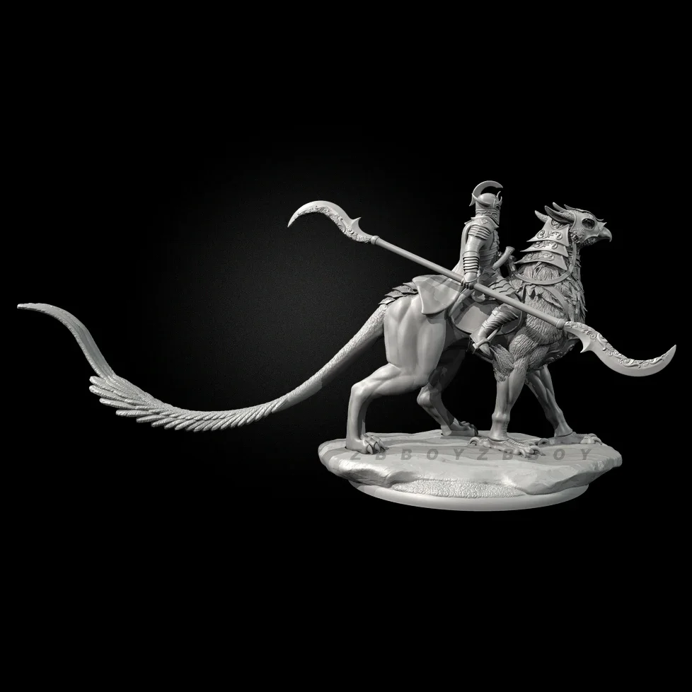 De hoogte van de mens 38 mm 50 mm 75 mm Harsmodelsets figuur kleurloos en zelf-geassembleerd (3D-printen) TD-7448 / 3D