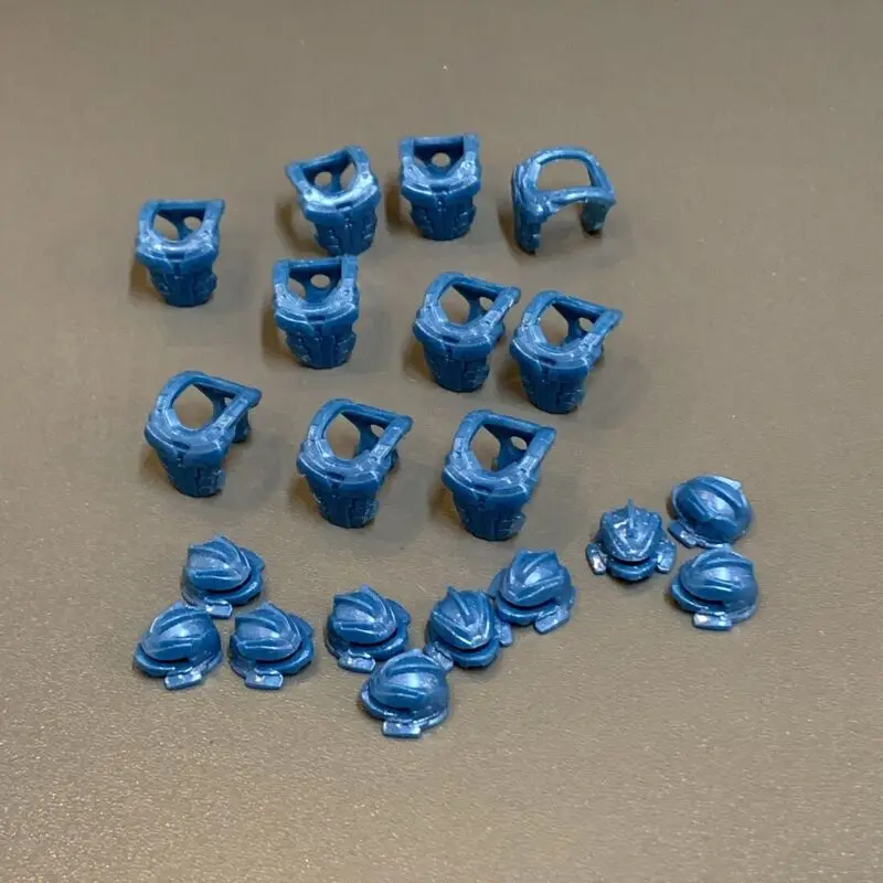 مجموعة من درع خوذة بندقية ، سكين ، ملحق السيف ل ميجا كونولوكس ، unsc ، الجندي ، النخبة cheif ، بناء الطوب ، ولعب الأطفال #4