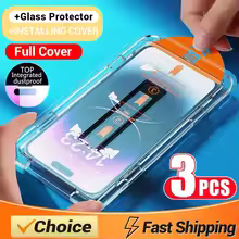 Oleophobic Coating Dust Free Screen Protector for iPhone