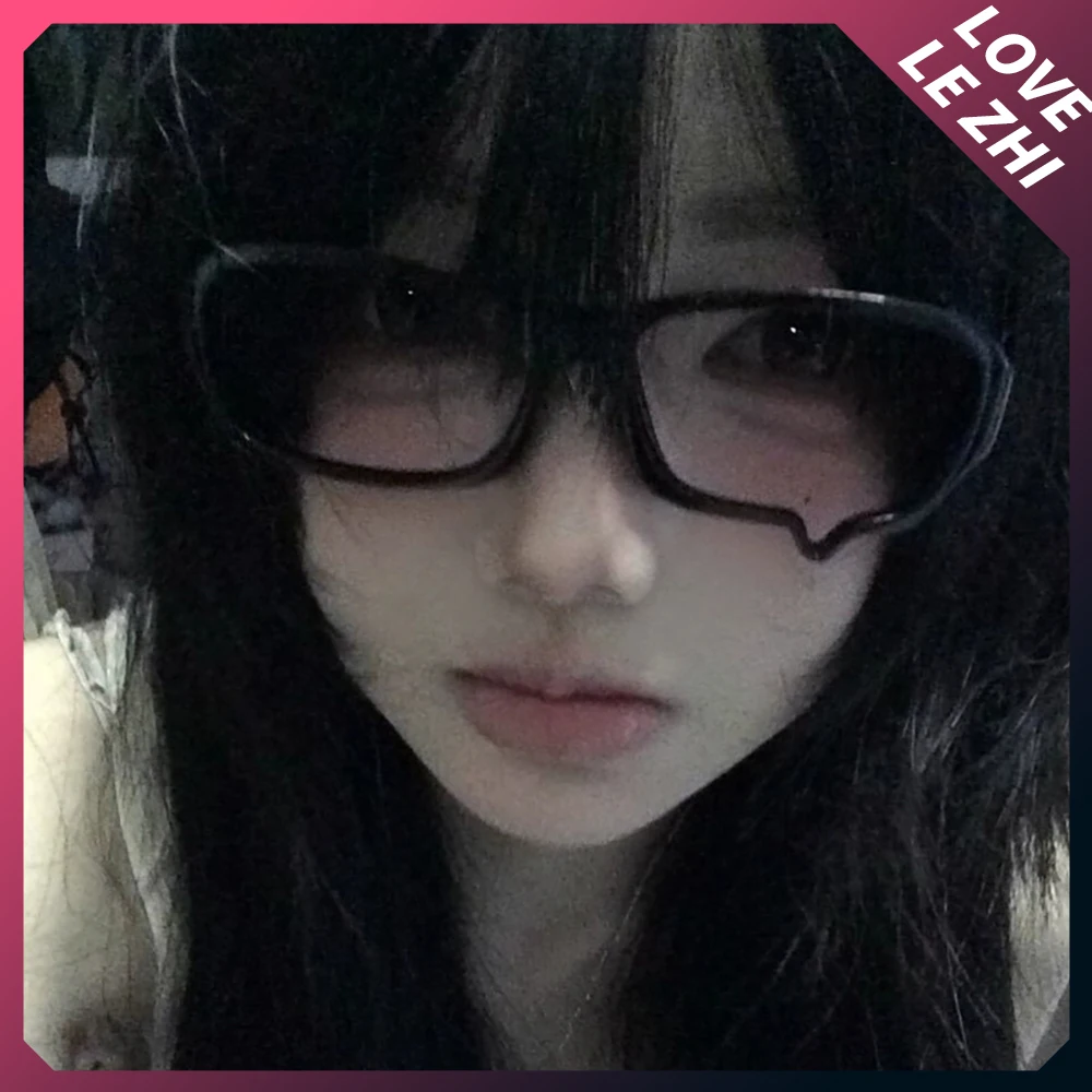 

Fashion Unisex Y2K Black Eyeglass Frame Teardrop Glasses Vintage Kawaii Japanese Anime Party Gift Cosplay Accessories Glasses