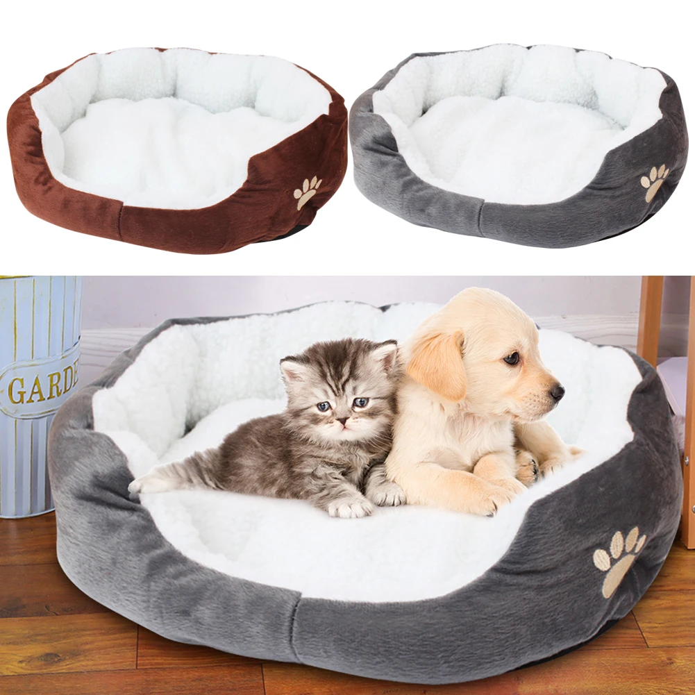 Pet Dog Bed Warm House Kennel Teddy Square Nest Pet Kennel For Small Medium Large Dogs Cat Puppy Plus Size Cat Cushion Bed