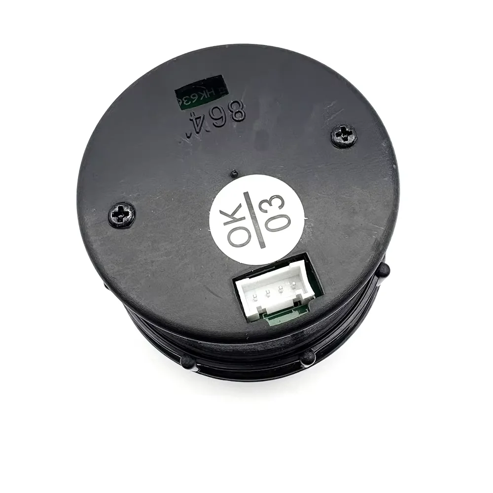 12V 52mm 2Inch Oil Pressure Gauge 7 Color Backlight Pointer LCD Dual Display Auto Oil Press Meter with Sensor