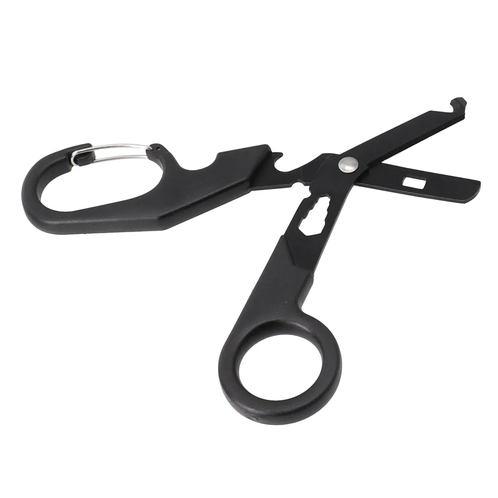 1pc Multifunctional Bandage Scissors E-mergency Rescue Survival Trauma Gauze First Aid Shear For Outdoor Camping Hiking Travel