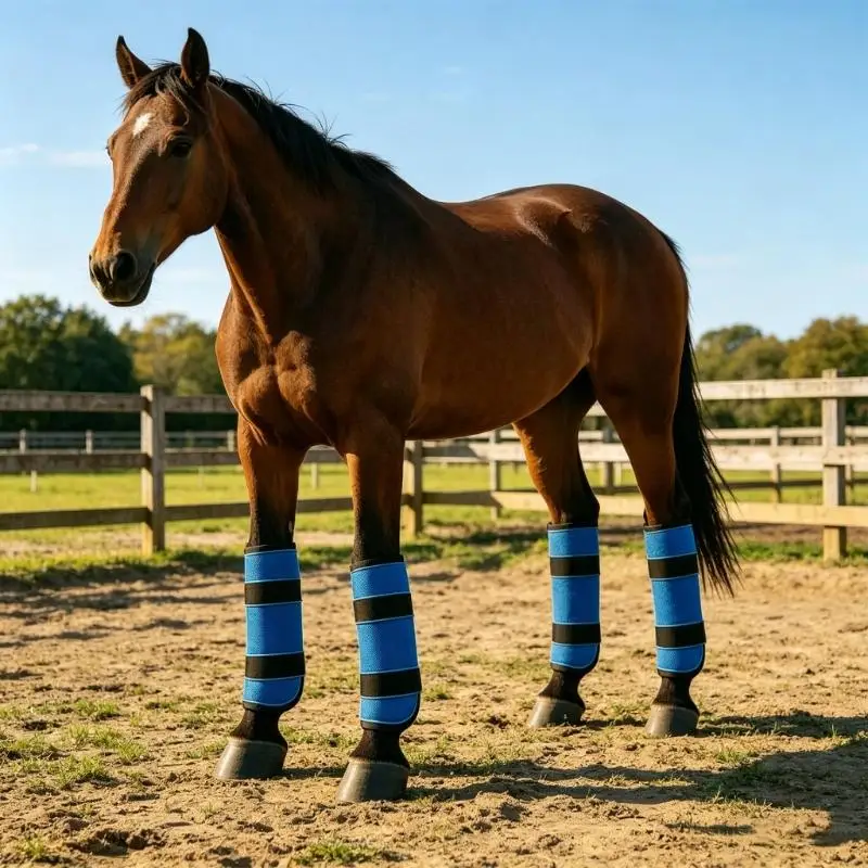 shock-absorb-horse-leg-wrap-horse-leg-protectors-leg-wrap-with-reinforced-exterior-and-secure-hook-fastening-systems-69hd