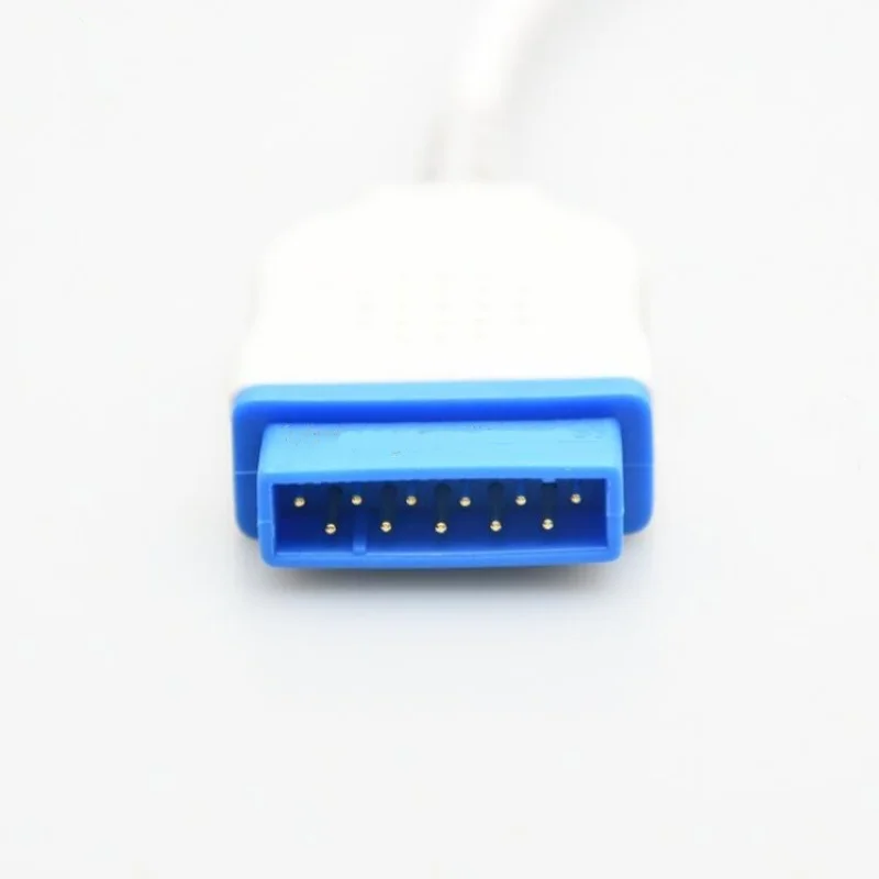 Compatible For Prolife 11pin adult fingerclip Spo2 Sensor Oximetry probe  cable wires TPU 3M