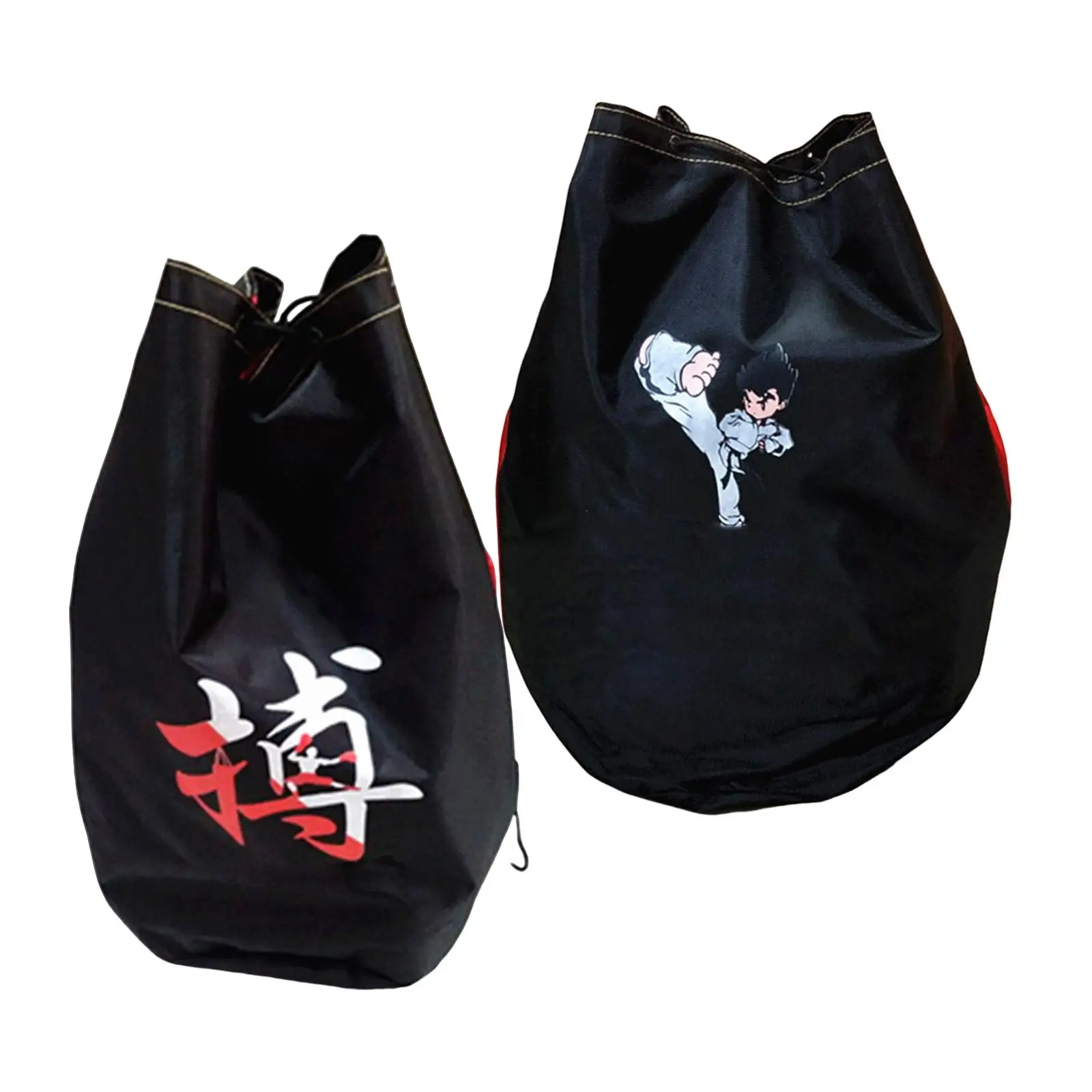 Mochila de boxeo portátil, tela Oxford duradera, artes marciales de gran capacidad