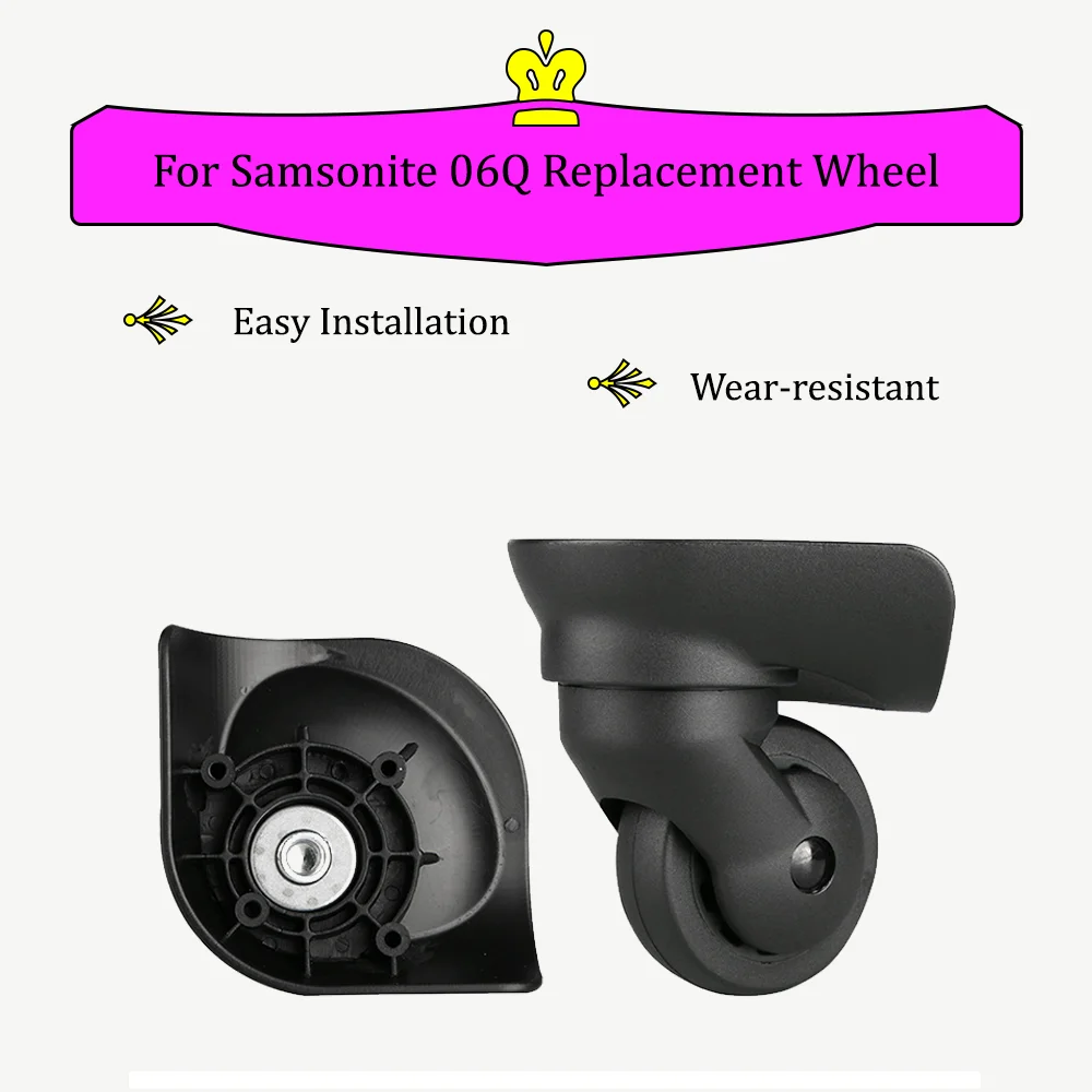 For Samsonite 06Q Replacement Wheel For Hongsheng A53 Maintenance Rollers Rubber Toolbox Anti-Wear Durable Repair Pulley Parts