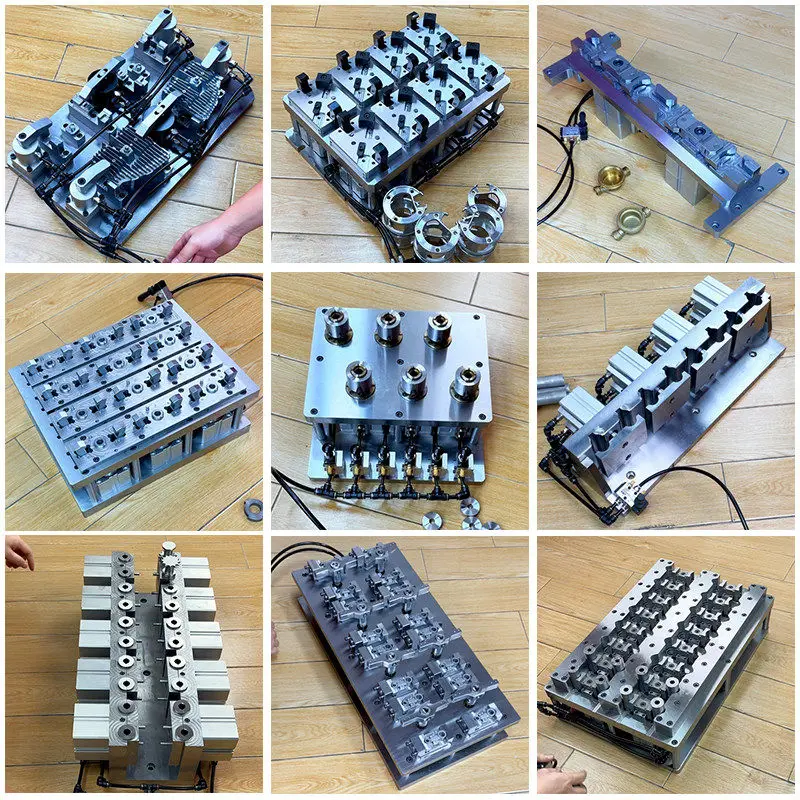 

CNC pneumatic fixture hydraulic tooling design CNC machining center multi-station pneumatic fixture tooling design