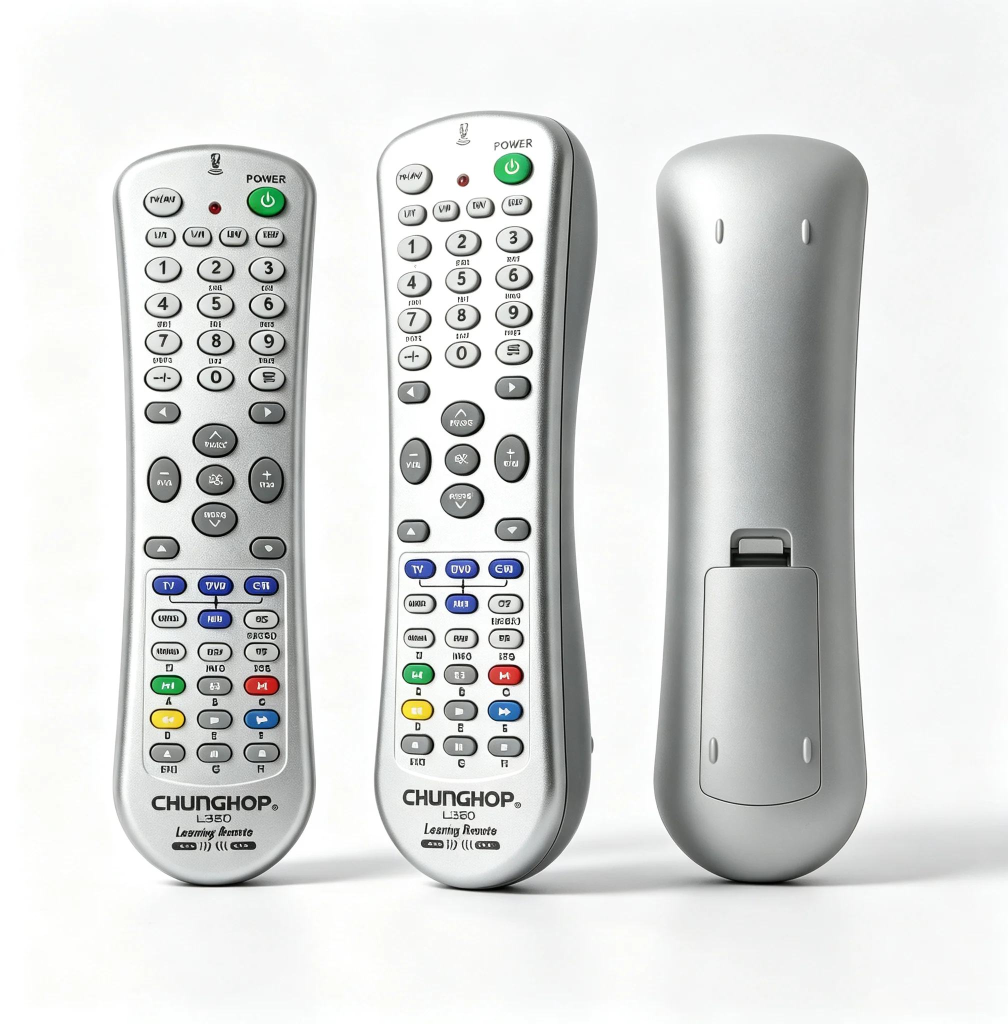Chunghop 4-IN-1 Infrared Learning Remote Control Compatible with TV HIFI Audio DVD Set-top Box L350
