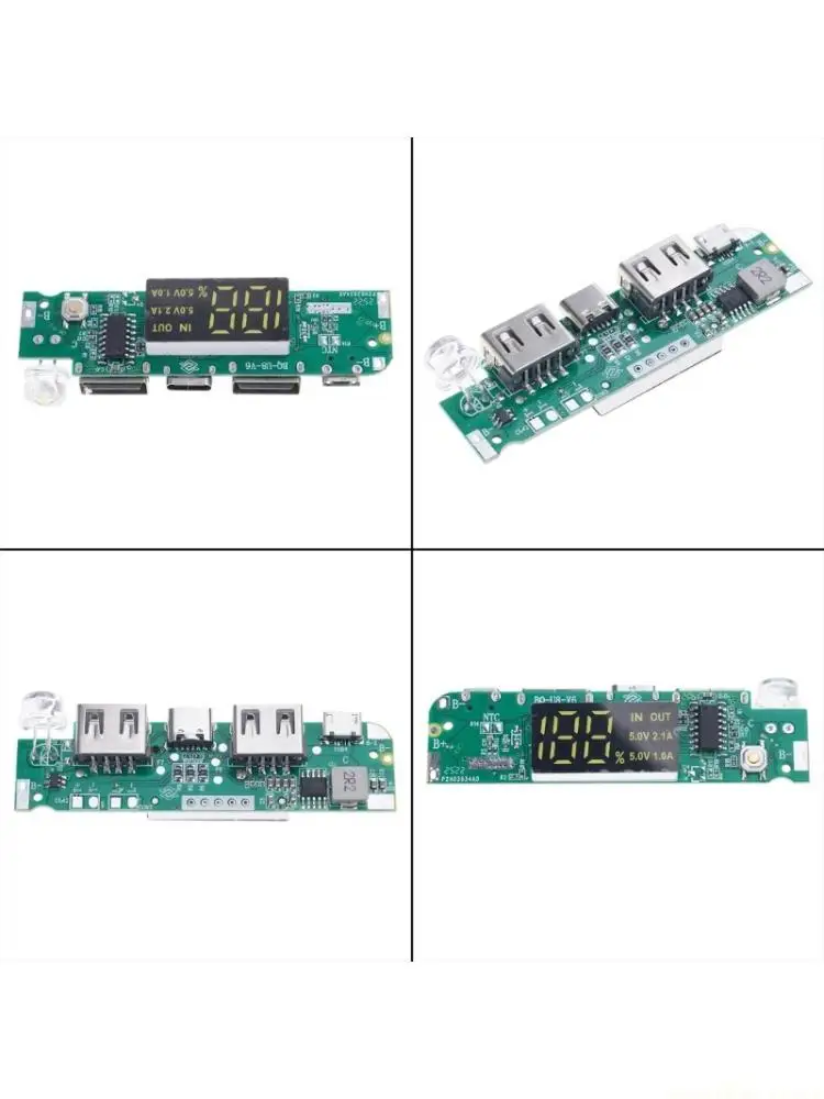 F62C DIY Mobile Tablet Power Motherboard Circuit Board 3.7V 5V 2A Mobile Power Motherboard Module Part