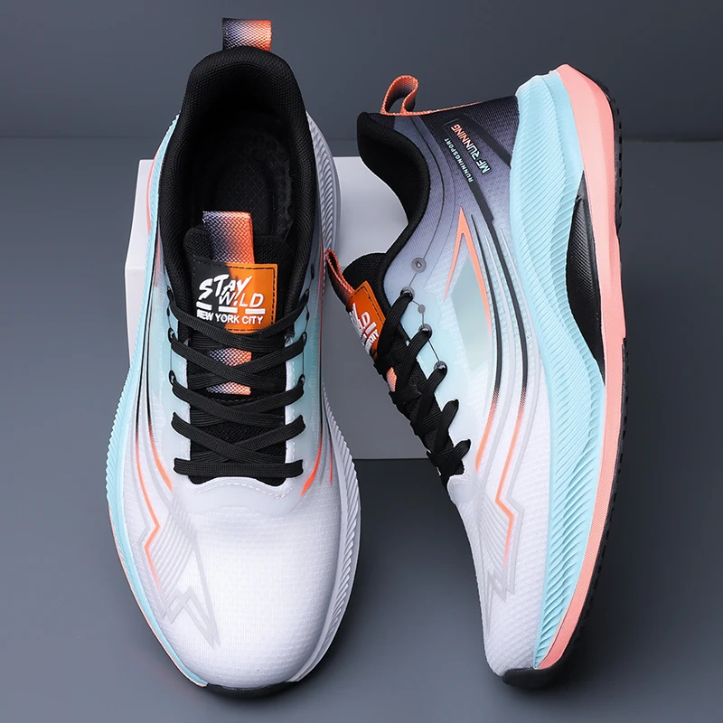 

Men's Shoes Are Breathable, Comfortable, Lightweight Sports Running Casual Shoes, Soft Soles, Shock-Absorbing, Versatile Fashion