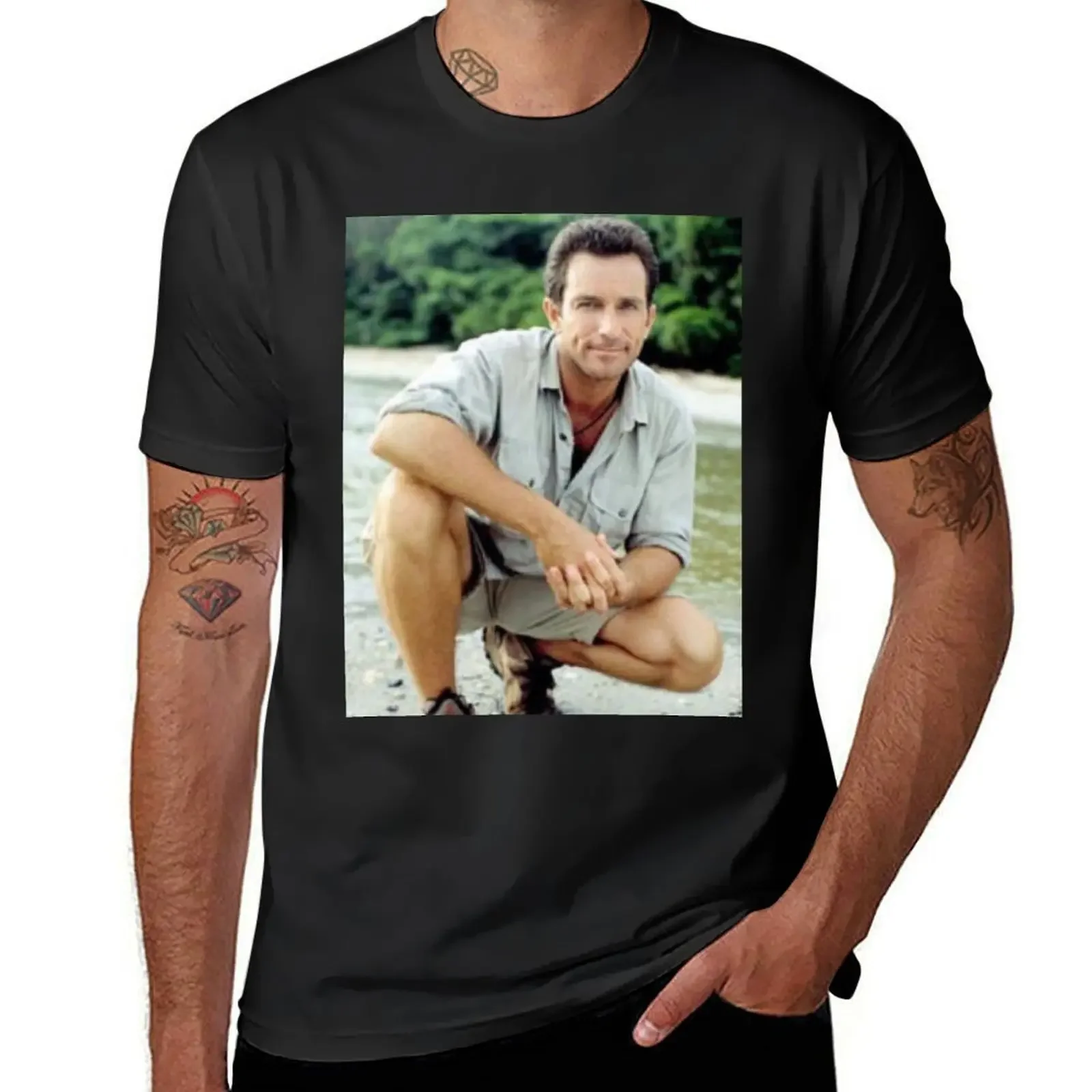 young jeff probst T-Shirt topping luxury designer T-shirt men