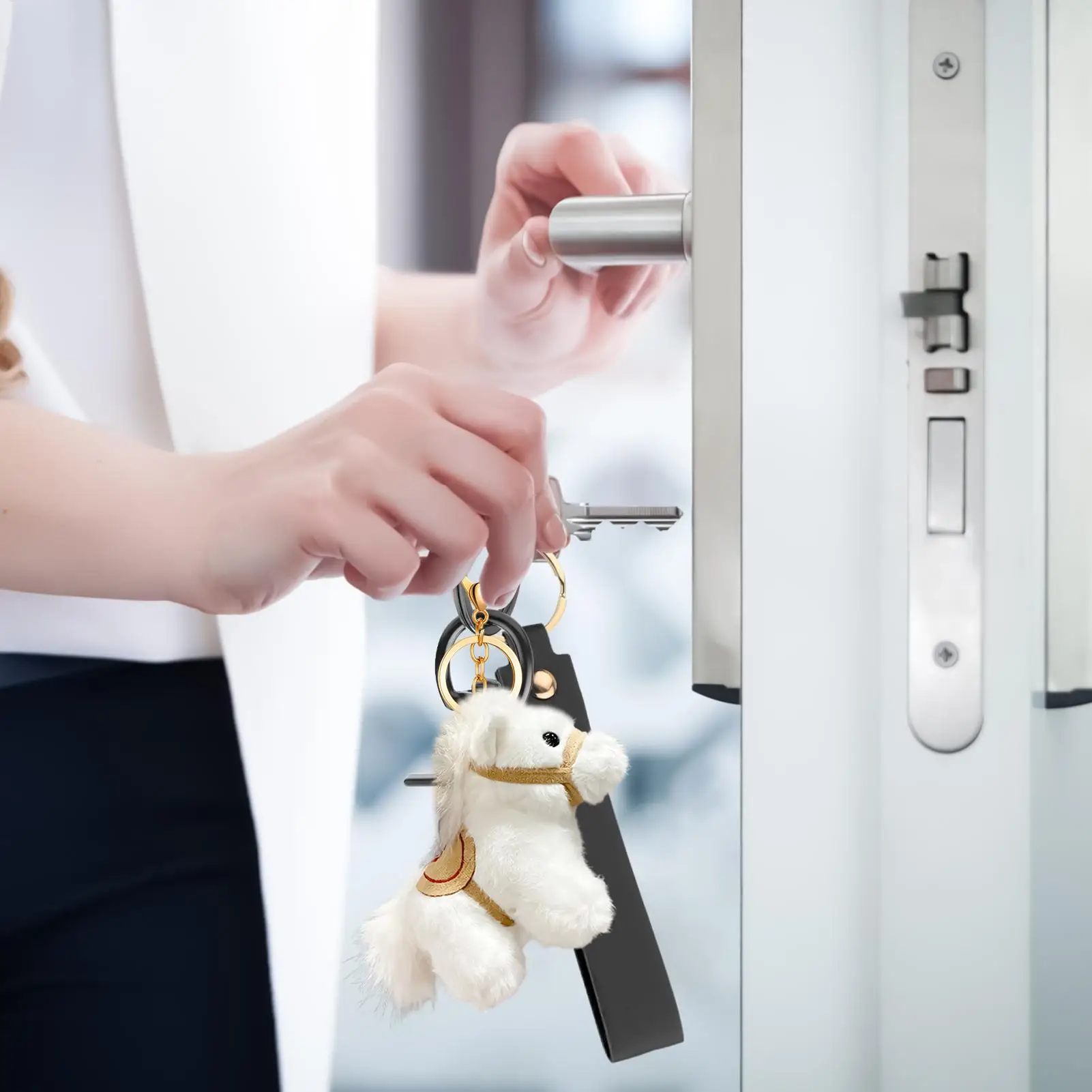 10 cm pluche sleutelhanger schattige dieren pluche sleutelhangers rugzak mooie gevulde poppen speelgoed schooltas decor schattige sleutelhanger verjaardagscadeaus