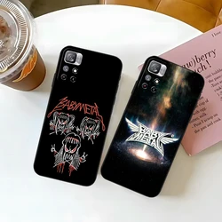 B-BABYMETAL R-Rock Band Phone Case for Xiaomi Redmi Note 14 12 11 13 9 Ultra 10 Lite POCO F4 F5 X5 Pro Plus Cover