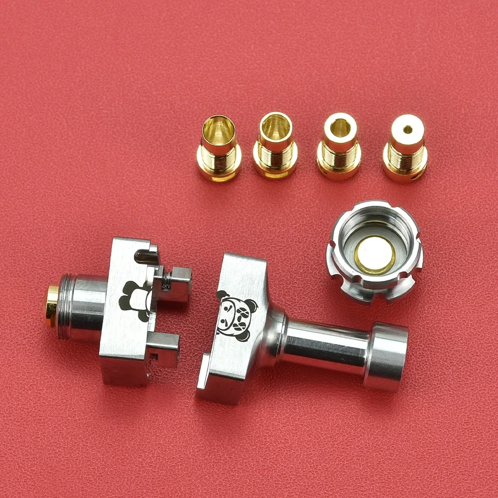 

Wolfcoolvape Bridg D 2 Panda Style RBA Bridge для AIO BB Box 70 Вт Boro Tank, совместимый с коробкой для заготовок
