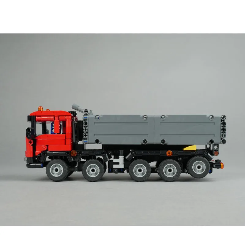 

MOC-197789 Classic Container Semi-Trailer Building Block Model, 689 Parts, Boys' and Children's Birthday and Christmas Toy Gift