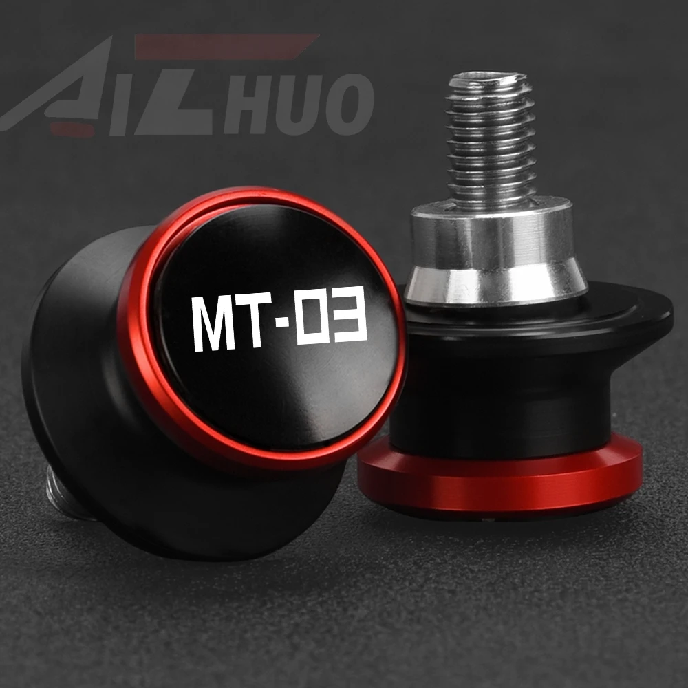 

Motorcycle Accessories 6MM Swingarm Spools Sliders Rear Stand Screws For YAMAHA MT-03 MT03 MT 03 2015-2022 2023 2024 2025 2026