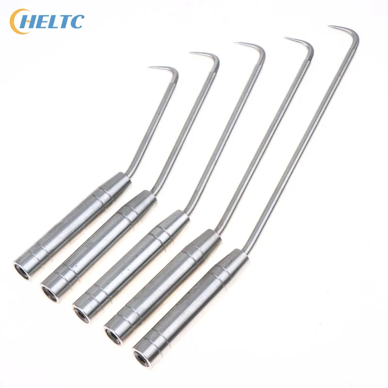 Stainless Steel Construction Hook Thread Rebar Tie Wire Winding Knitting Clamp Twister With Hook Rotation Binding Steel Bars