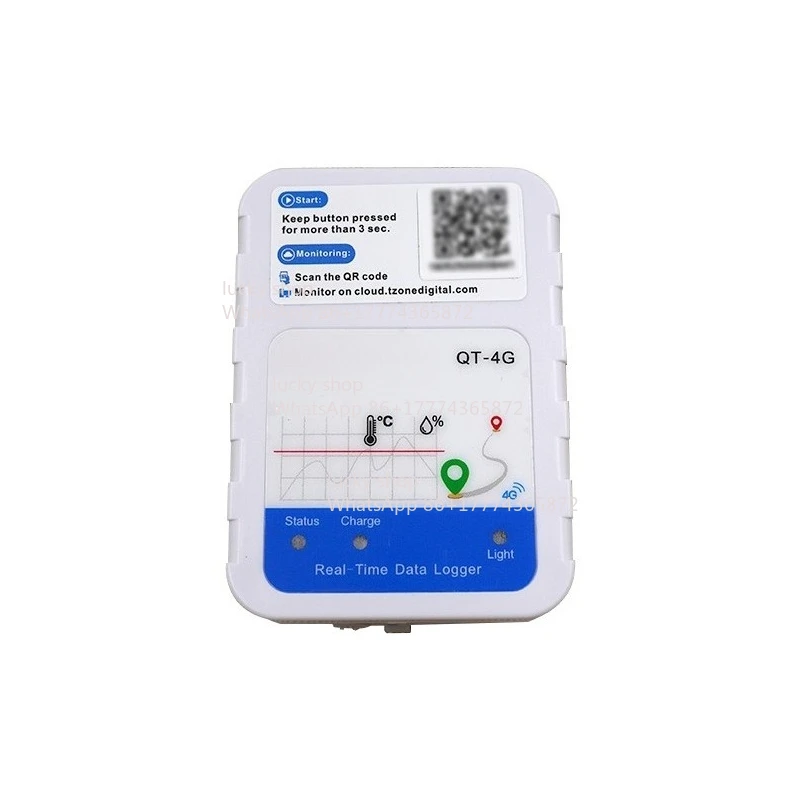 QT-4G Real-time Temperature and Humidity Recorder for Refrigerated Trucks
