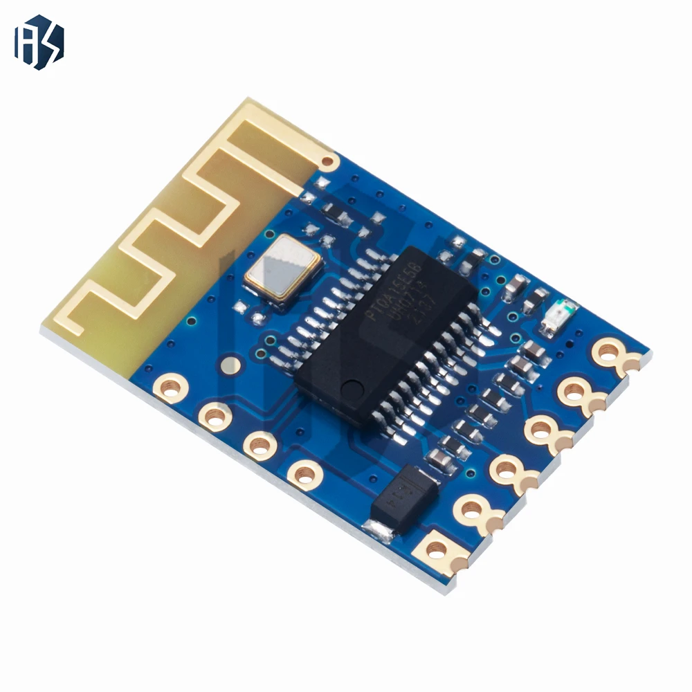 JDY-62A Mini BLE Bluetooth Module with Antenna - Dual-Channel Stereo Audio, High/Low Level Output, Automatic Sleep, Compatible w