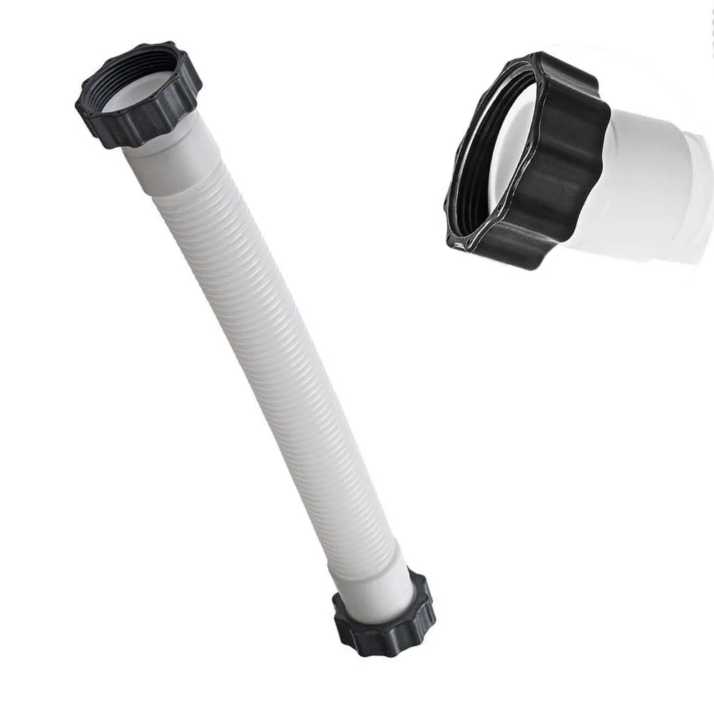 11763 Pool-Sandfilterpumpenschlauch für Intex, Verbindungsschlauch für 10-Zoll-Sandfilterpumpen und passend für Intex=Filter, weiß – Detail 7