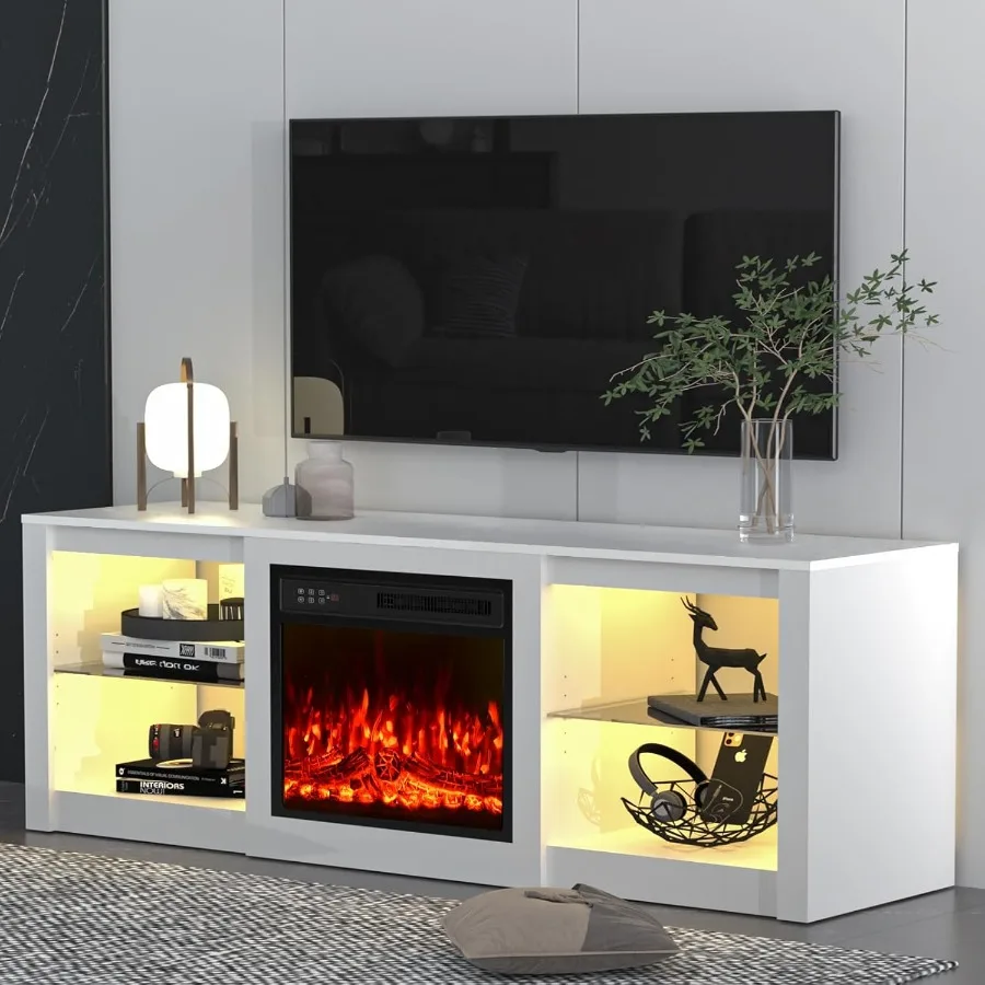 70 Ih Fireplace Tv … - image