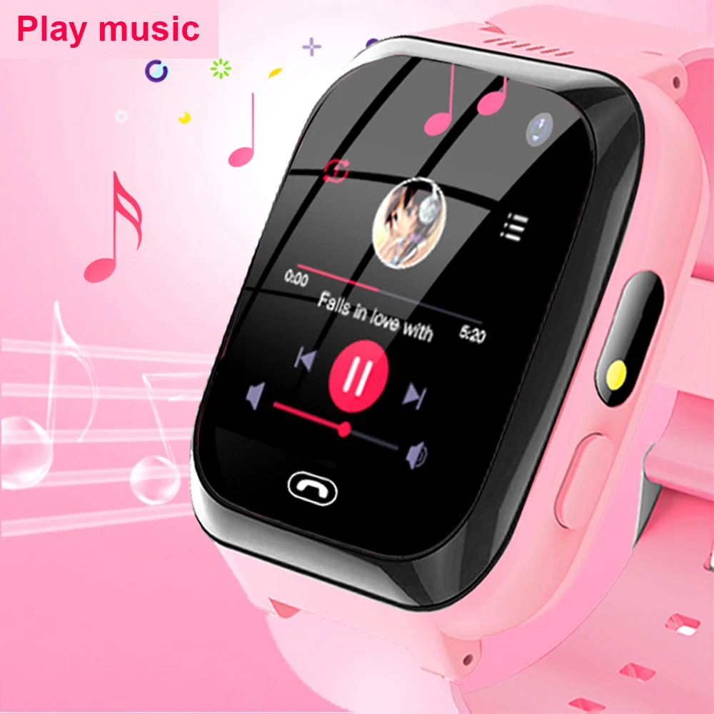 Kids Smart Watch Video/Music Player Flashlights Calculator Alarm Clock  Touch Screen Toy With Camera Games Smartwatch Children