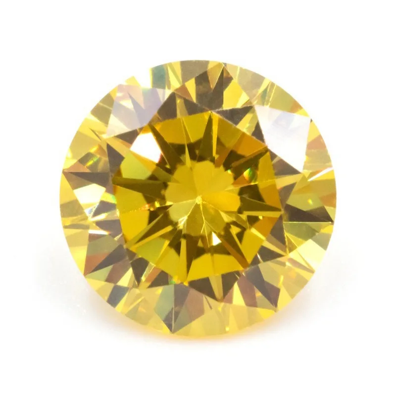 10 قطعة أحجار الزركون الملونة المستديرة أحجار كريمة صناعية أحجار فضفاضة مكعب زركونيا 6 مللي متر هدايا عيد الميلاد. #4