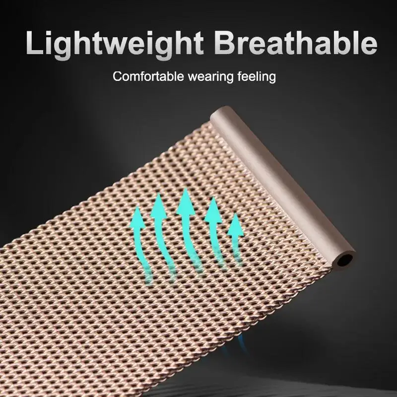 18 mm 20 mm 22 mm Armband für Garmin Venu 4 41 mm 45 mm/Venu 3 2 SQ Milanese Loop für Garmin Forerunner 55 158 245 265 645 970 570 – Detail 6