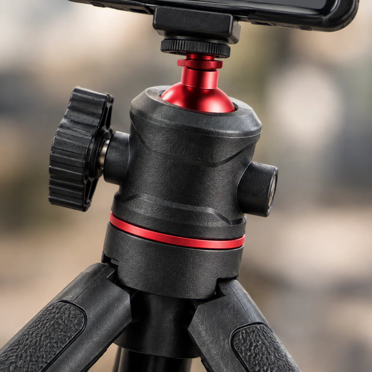HTMCK Cold Shoe Ball Head Foldable Mini Tripod 1 4 Inch Interface Selfie Stick Bracket For Action Camera DSLR