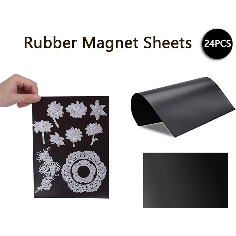 

Магнитные листы для хранения штампов и карманов для хранения штампов, высечки для хранения карточек - листы + сумки-ABYA