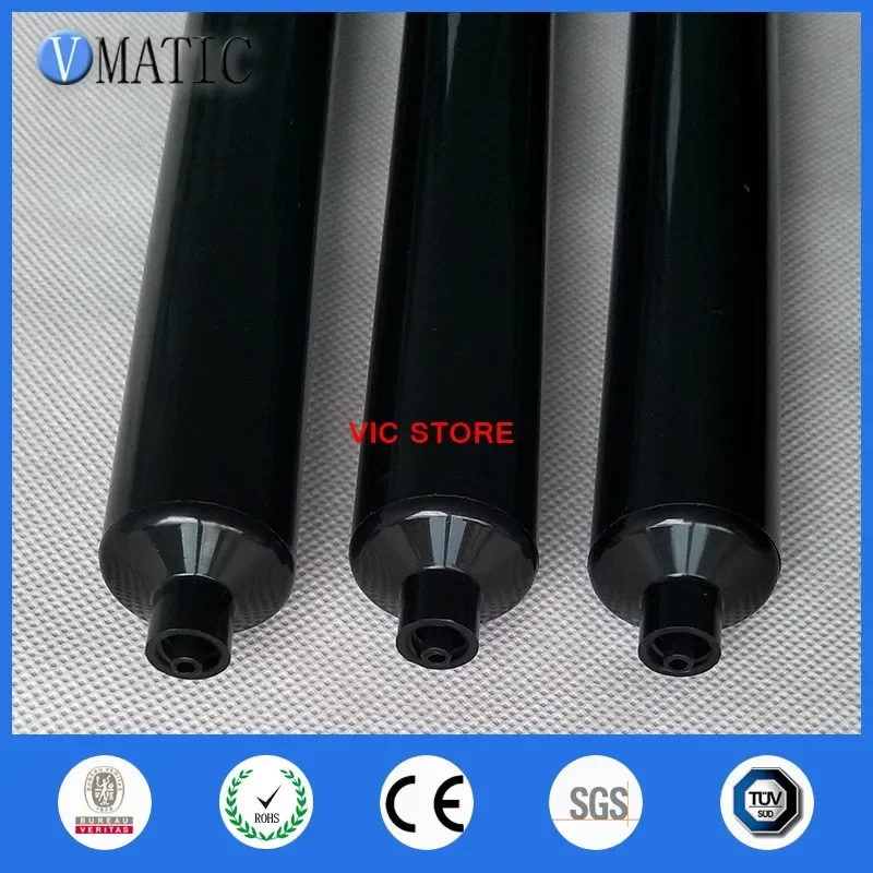 Free Shipping 55cc US Style Pneumatic Dispenser Special Syringe 55ml Black Dispensing Syringes