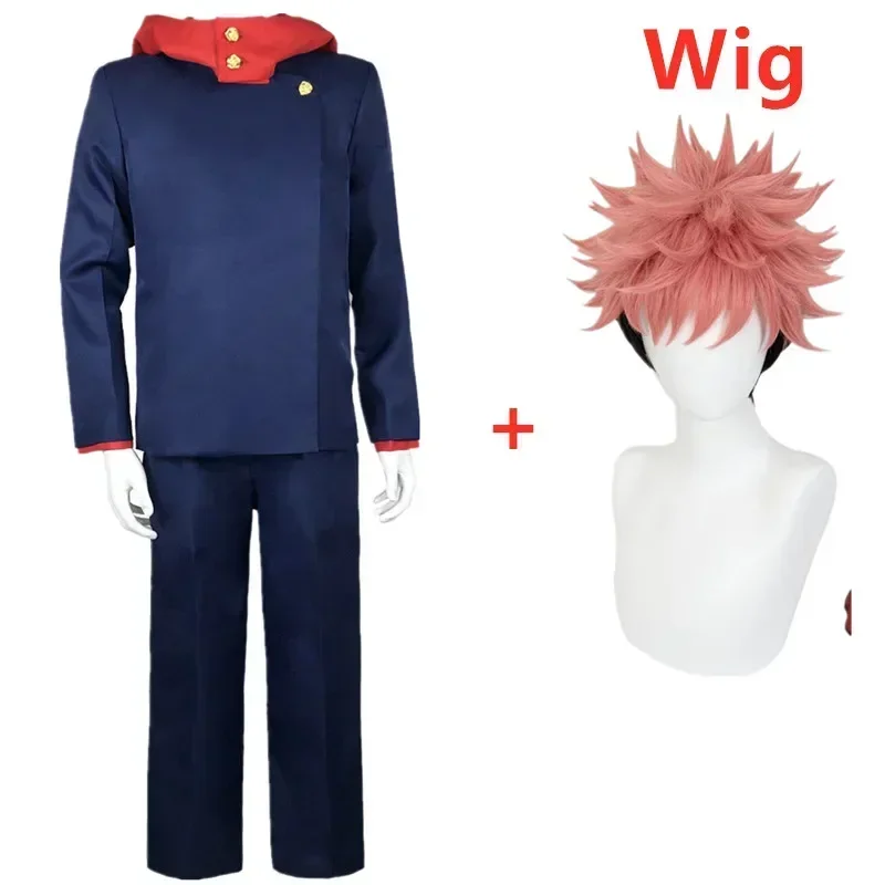 

2026Ensemble haut et pantalon Anime Jujutsu Kaisen Itadori Yuji, uniforme scolaire, Costumes de Cosplay