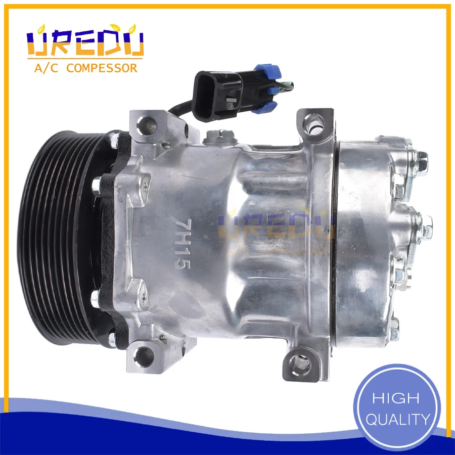 AC Air Conditioning Compressor for Volvo ENWORTH ANYPETERBILT Truck VNL VNM 4251 4500 4501 4750 4751 20388777 20501067 1401362