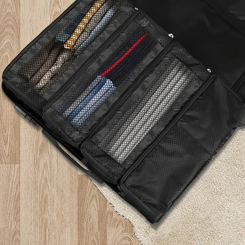 Bolsa de almacenamiento de gran capacidad, organizador de equipaje colgante para viajes, bolsas de almacenamiento colgantes plegables para armarios, bolsa de almacenamiento de ropa y objetos varios para dormitorios de estudiantes, almacenamiento para armarios.