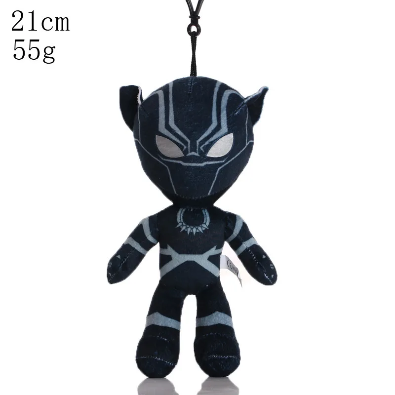 Anime Man Spidermaned Plush Toys Movie Dolls Marvel Avengers Soft Stuffed Hero Captain America Iron Christmas Gifts for Kids