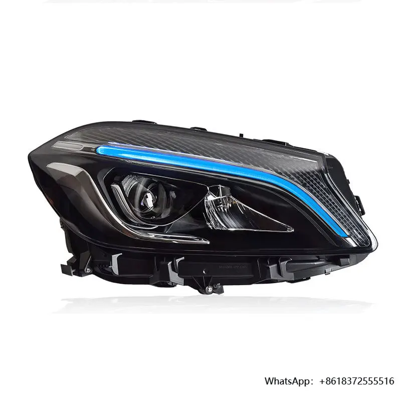 

Suitable for 13-18 A-Class W176 Headlight Assembly Modification High-end Daytime Running Lights LED Lens