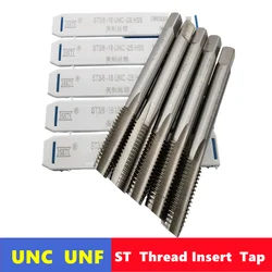 UNC UNF, an American standard steel wire thread insert tap, is a specialized tap for threading internal threads into inserts