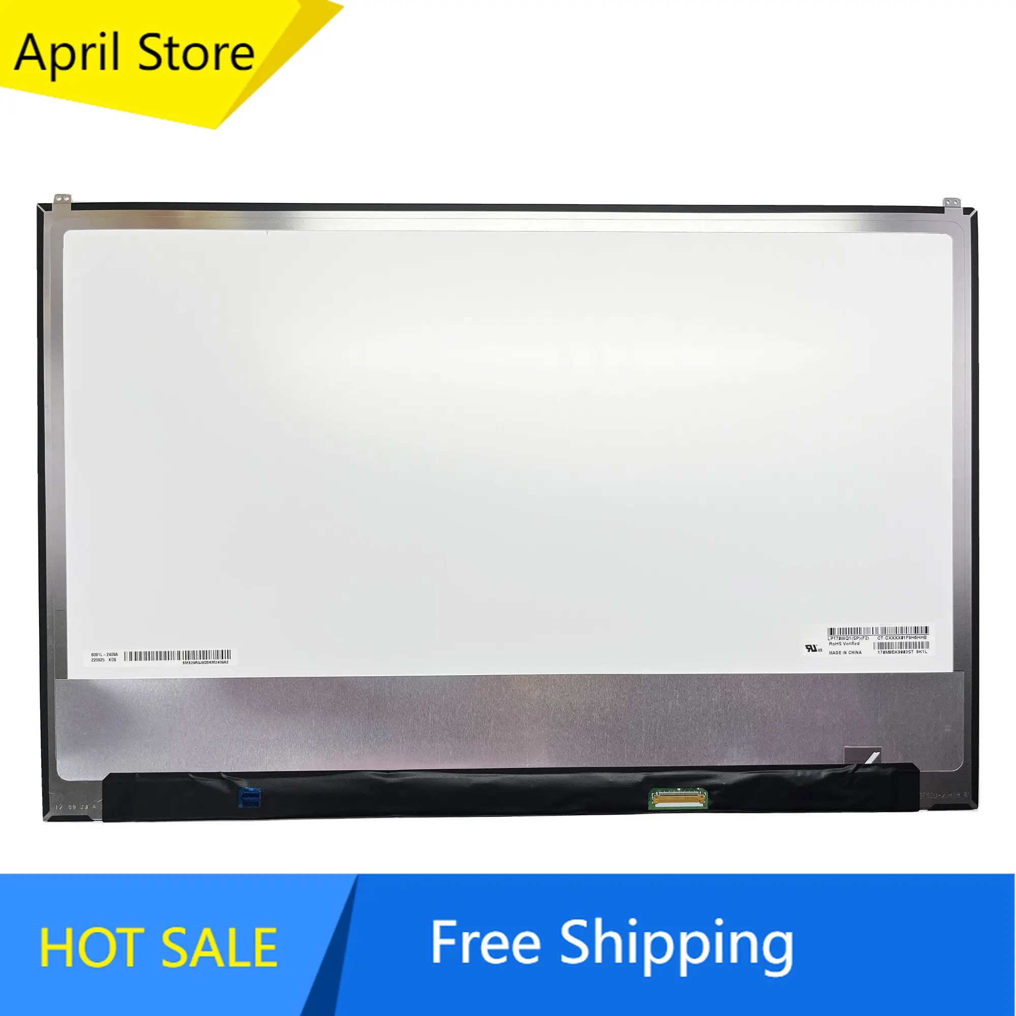 LP170WQ1-SPF2 LP170WQ1 SPF2 17.0'' Laptop LCD Screen Panel Matrix 2560*1600 EDP 40 Pins