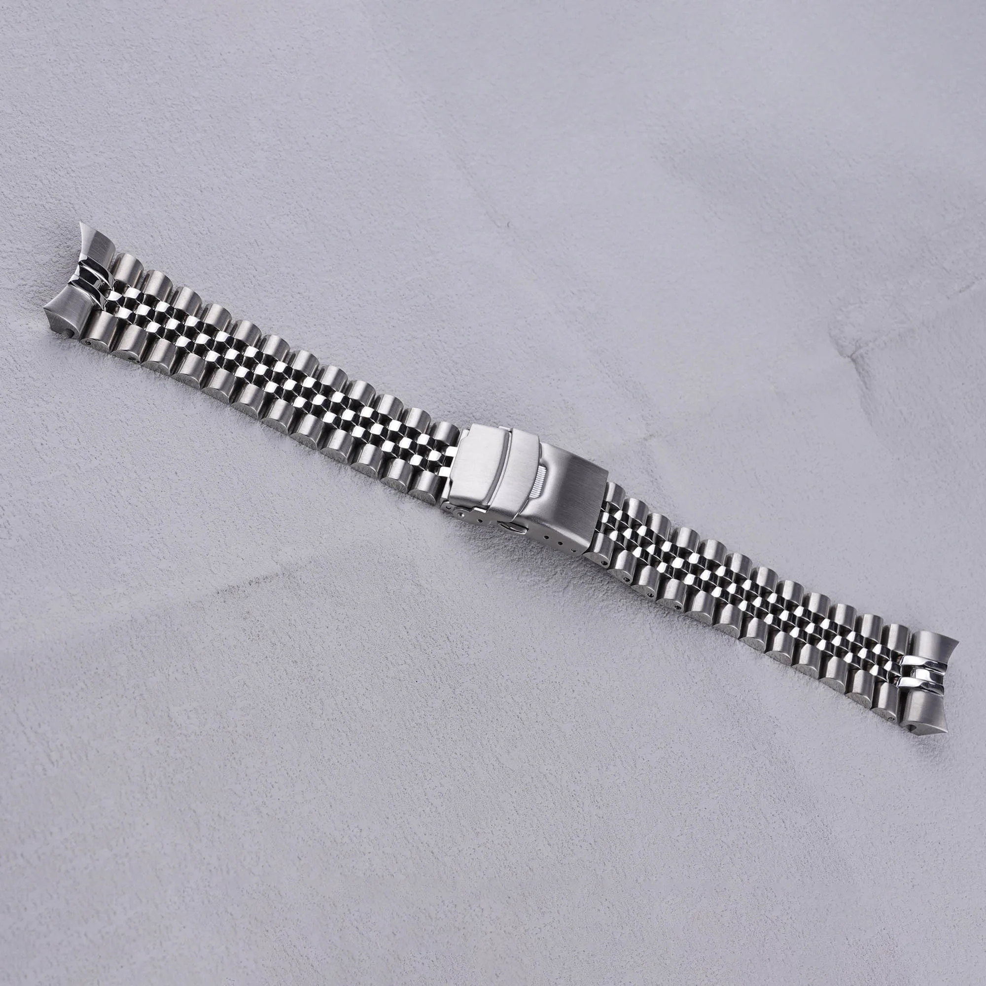 

[US Direct] For Seiko 5 SRPD Series (SRPD51-59) Only — 22mm Jubilee Bracelet Solid End By Rolamy [NOT For SEIKO SKX007 Rolex]