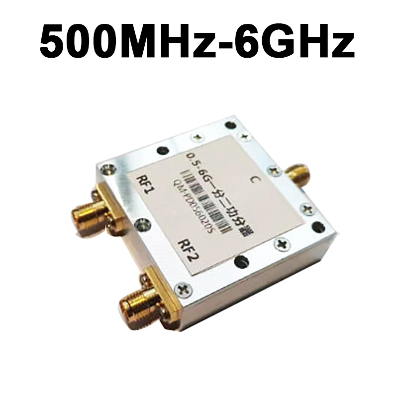 Imagem -03 - Divisor de Potência rf Divisor Amplificador de Rádio Ham 1mhz6ghz Combinador de Vias 433mhz 868mhz 915mhz 1.2ghz 1.5ghz 2.4ghz 58 Ghz