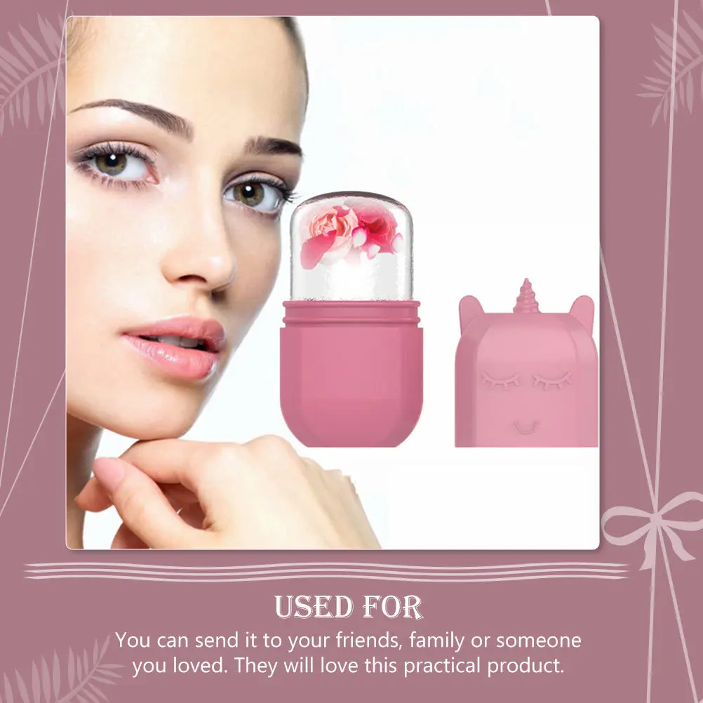 قالب يونيكورن صغير من السيليكون للوجه لشد البشرة وتقليل المسام ومدلك الوجه أداة تجميل للنساء #1