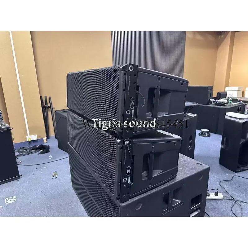 WMWMNU HDL 50A 4K Double 12 Inch 3 Way Active Line Array Speaker 8000W Powerful Powered Sound System Professional Audio