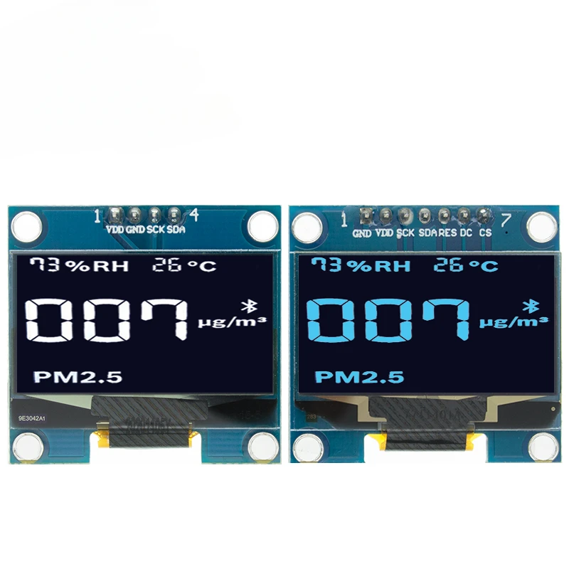 

1pcs 1.3 inch OLED module white/blue SPI/IIC I2C Communicate color 128X64 1.3 inch OLED LCD LED Display Module 1.3" OLED module