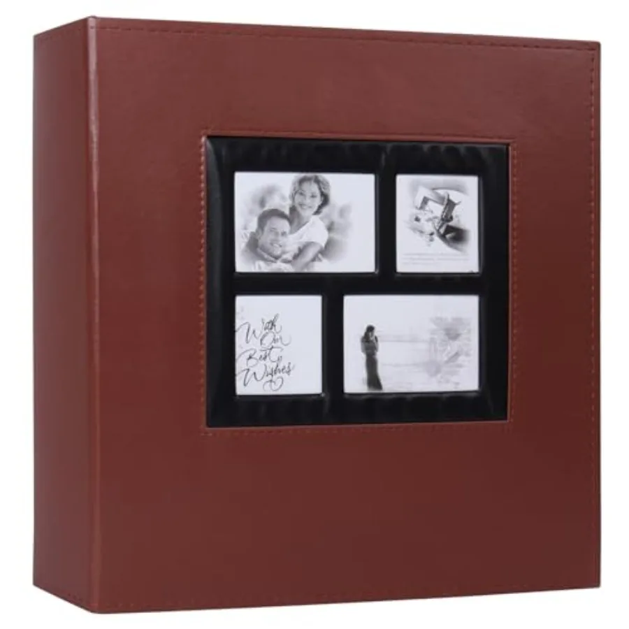 

Photo Album 4x6 0 Photos, Extra Large Capacity Family Wedding Picture Albums Holds 1000 Horizontal and Vertical Photos