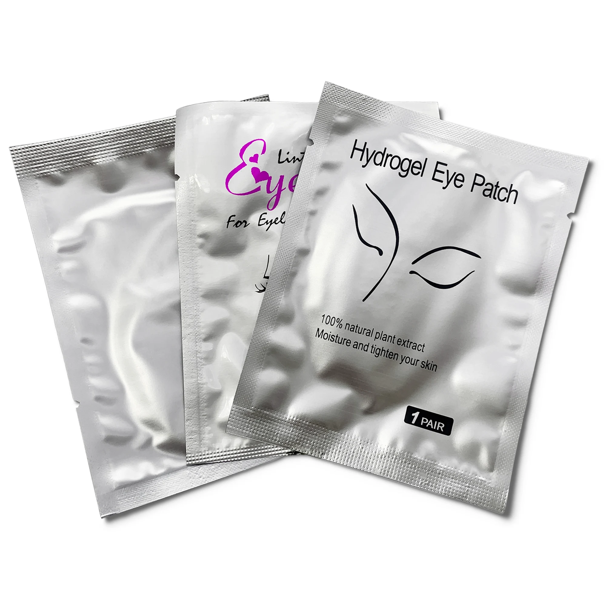 100 paia di carta per ciglia adesivo per Gel per gli occhi avvolgere Patch per ciglia Patch per Extension ciglia sotto i cuscinetti per gli occhi per innesto di strumenti per il trucco