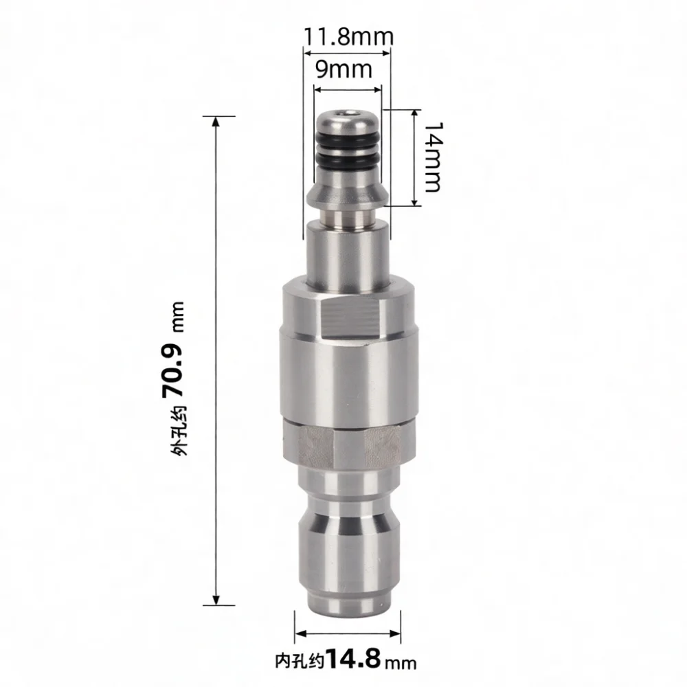 Pressure Washer Hose Adapter Quick Disconnect Fitting Anti Twist Swivel Connector For Karcher Lavor Yili Car Wash Machine Tool