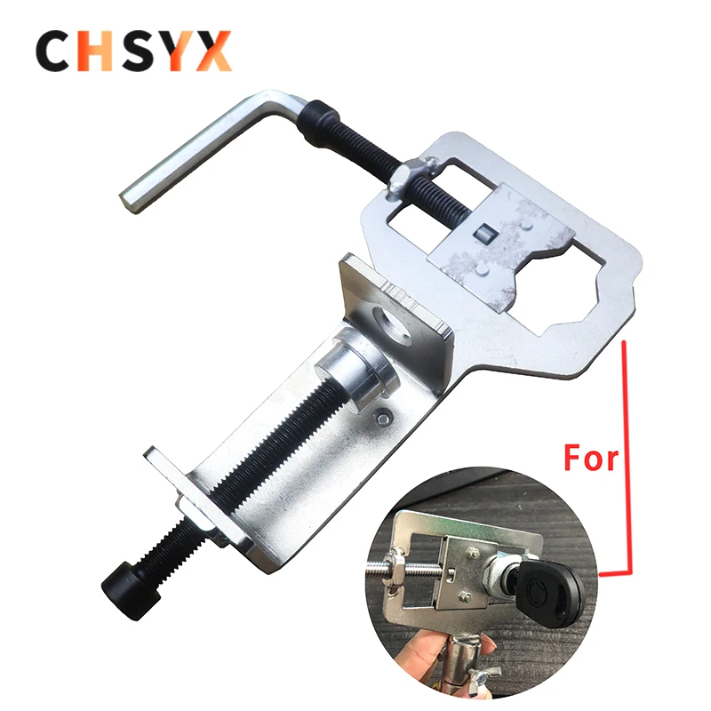 

Adjustable Metal Practice Lock Vise Clamp Locksmith Tools Softcover Type Practice Lock Vise Clamp High Quality